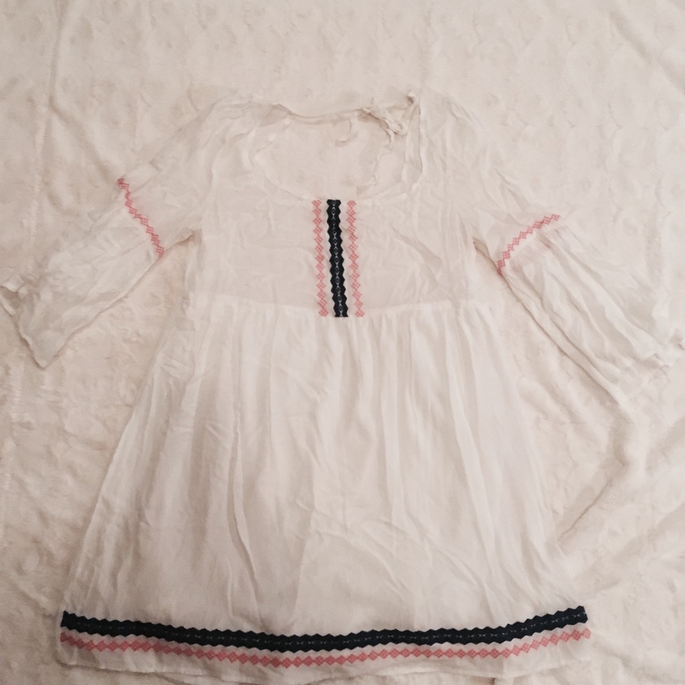 White dress